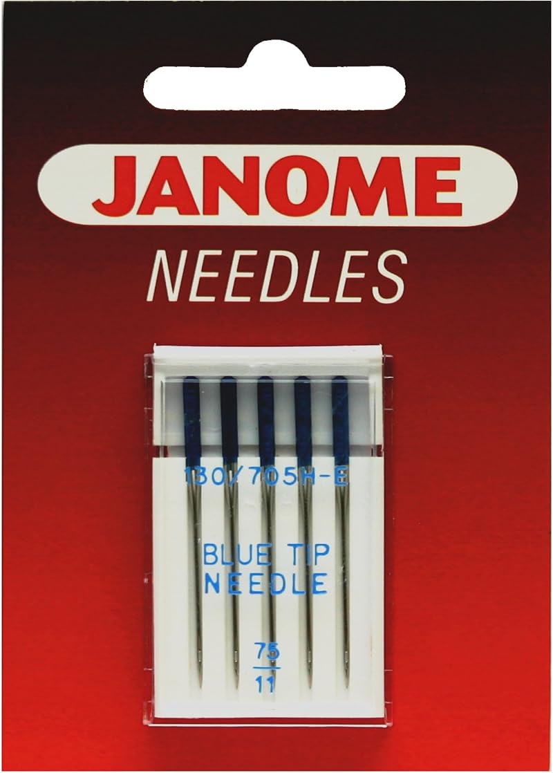Janome Blue Tip Needles 75/11 Carded Sewing Machine