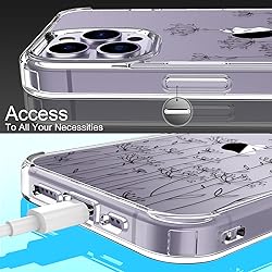 LUHOURI for iPhone 15 Pro Max Case with Screen