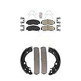 Transit Auto Front Rear Ceramic Disc Brake Pads Kit