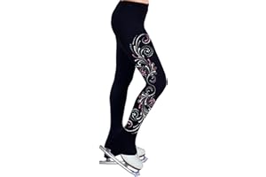 NY2 SPORTSWEAR Figure Skating Practice Pants with Spangles S112 - Child Sizes