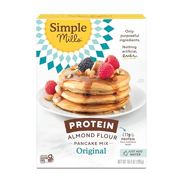 SIMPLE MILLS JUST ADD WATER ALMOND FLOUR PANCAKE...