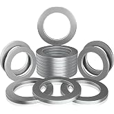 15pc 14mm Motorcycle Drain Washer 94109-14000 Replacement for Honda/Suzuki | Aluminum crush gasket 09168-14004 90430-14043 T3550519 Fits Yamaha Triumph CBR CRF Gold Wing GSX-R Hayabusa R1 by AUTOMAJOR