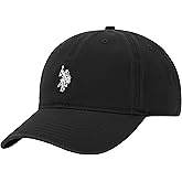 U.S. Polo Assn. Baseball Cap, 100% Cotton Adjustable Dad Hat with Small Pony Logo