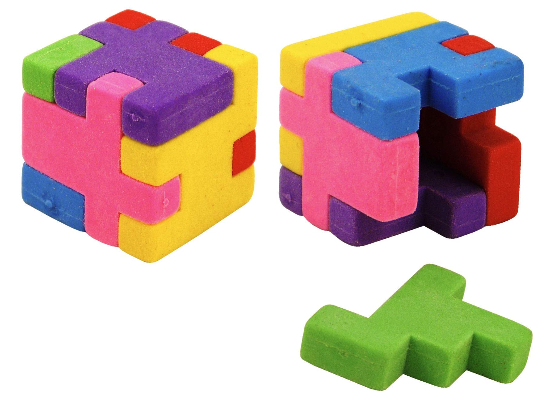 Henbrandt 24 Cube Rubber puzzles erasers