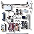 TopTecSales Crane Machine Kit W/Components and Manual Build Your Own Arcade Claw Machine - 71cm (28'') Silver Gantry with Medium Claw - Dual Coin Mech - All in 1 Kit