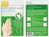 YUNY Hand Mask 3 Pack Moisturizing Gloves for Dry Rough Skin Shea Butter view 6
