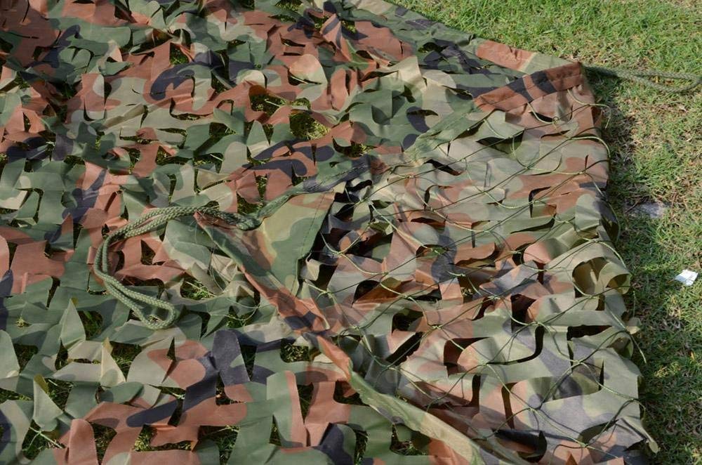 Large Military Netting Camo Tent Surplus Style Hunting Rifle Dear