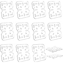 Plastic Drain Shelf For 1/3 Size Food Pan Clear (Pack Of 6