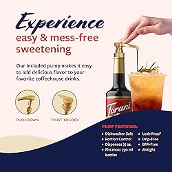 Torani Blood Orange Syrup for Drinks, Flavoring for