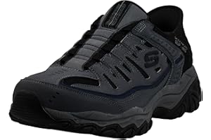 Skechers Men's Afterburn M. Fit Ridgeburn Hands Free Slip-in Loafers