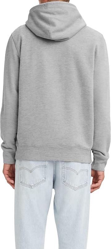 Hoodie Herren, Logo Two Color Heather Gray, M