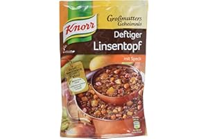 Knorr | Deftiger Linseneintopf mit Speck | Pack of 1