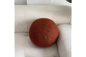 Ball Pillow 11.8 Inches Nordic Style Ball Shaped Throw Pillow Soft Waist Rest Cushion Round Sphere Decorative Pillow for Couc