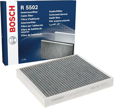 Bosch R5502 Activated Carbon Cabin Filter - Pollen Dust Smell Reduction