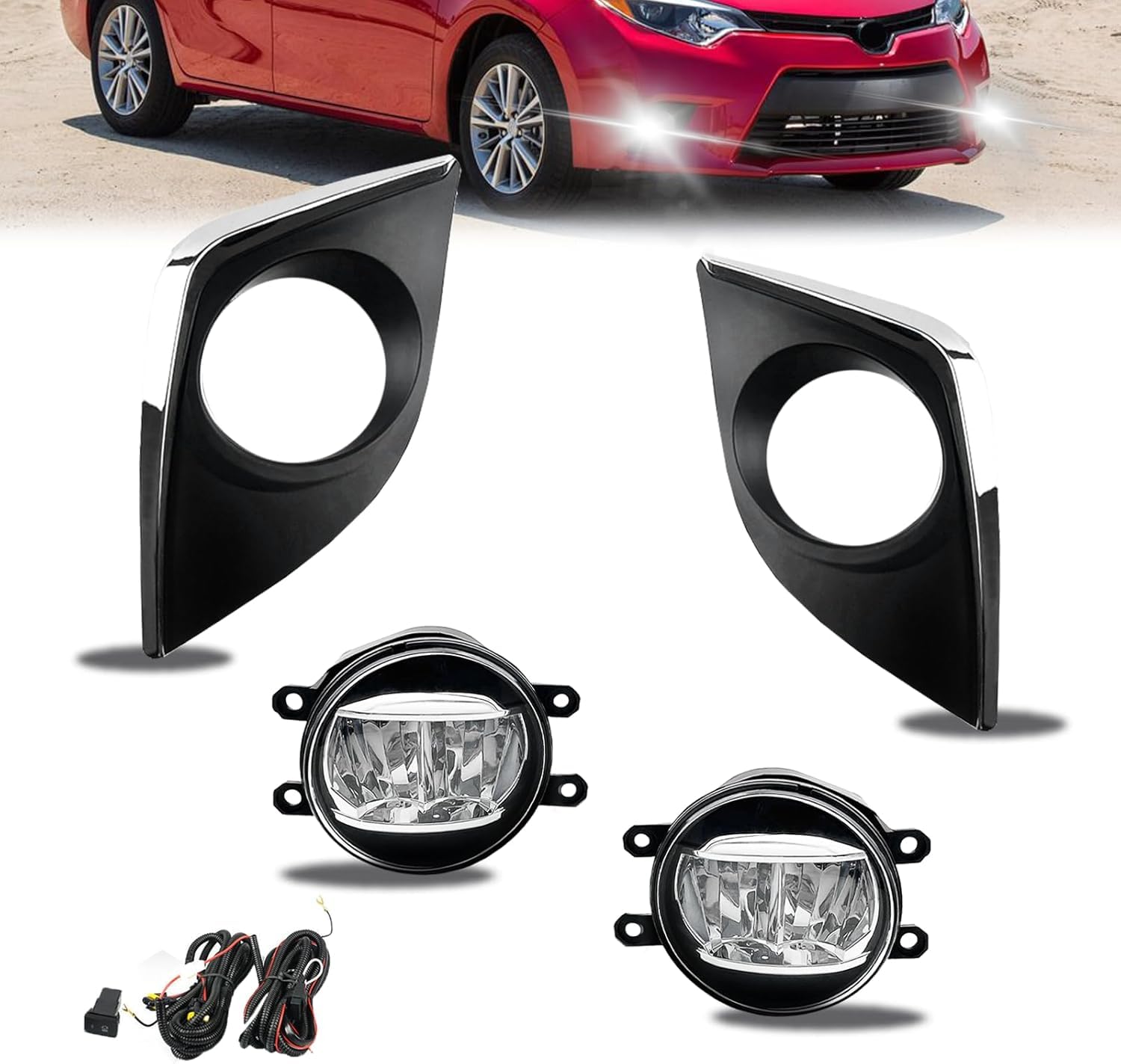 Shocklight Led Fog Lights Compatible With 2014 2015