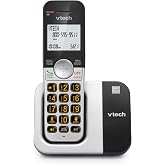 VTech DECT 6.0 Cordless Phone &ndash; Interference-Free Sound, Large Backlit Display, Big Buttons, Caller ID, Speakerphone | VG231