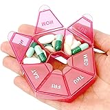 Pill Organizer, Pill Box, Small Pill Case, Medicine