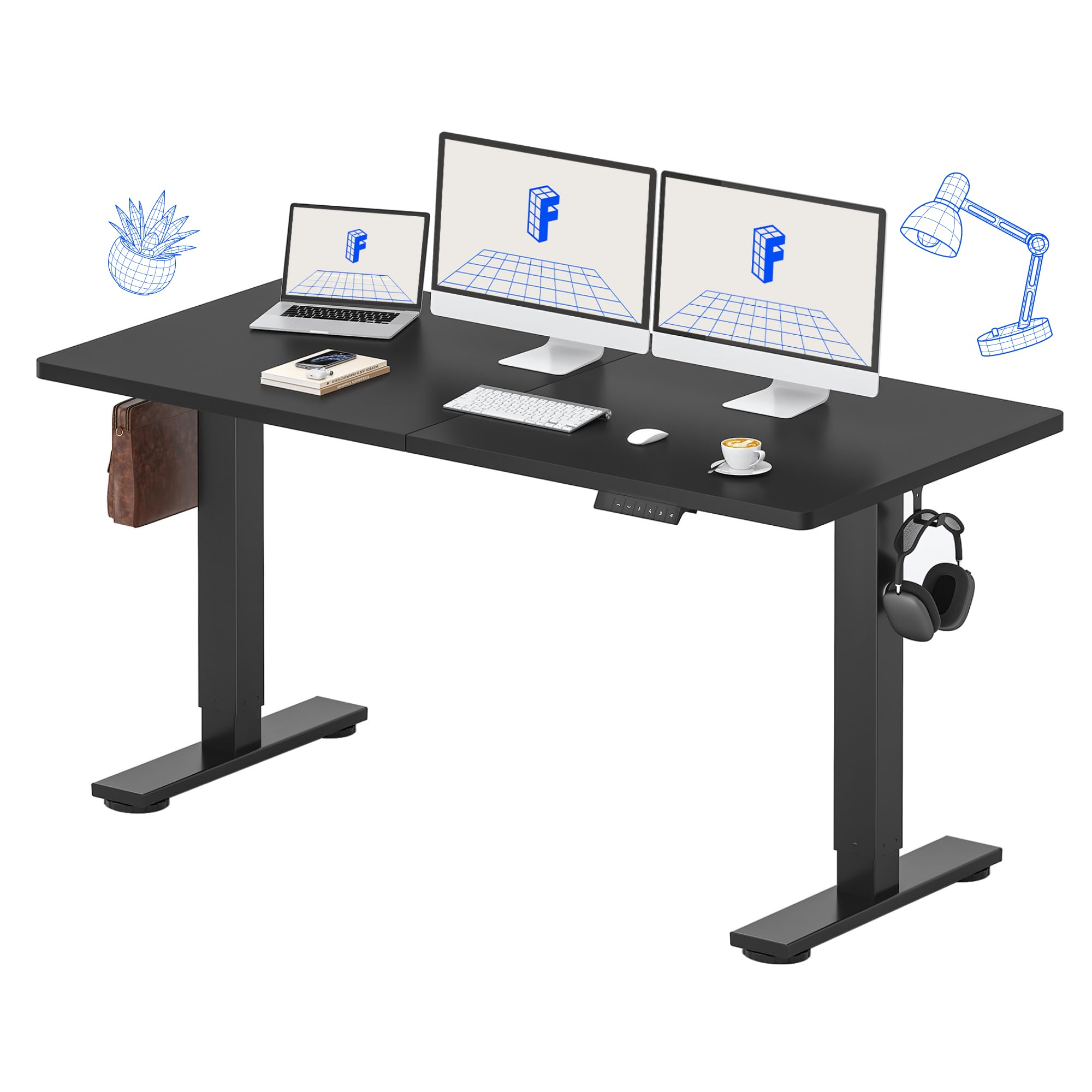 FLEXISPOT Standing Desk Electric Height Adjustable