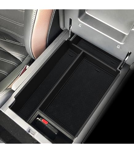 EDBETOS Lower Console Organizer Tray For Nissan Pathfinder 2022-2025 (S/SV/SL/Rock Creek/Platinum) - Armrest Storage Insert, No Tools Installation
