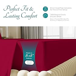 Carressa Linen 100% Cotton Twin Size Fitted Sheet