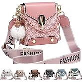 VTYFRY Crossbody Bags for Women Trendy Fashion Versatile Y2K Purse for Ladies Shoulder Handbags Satchel Sling with Keychain