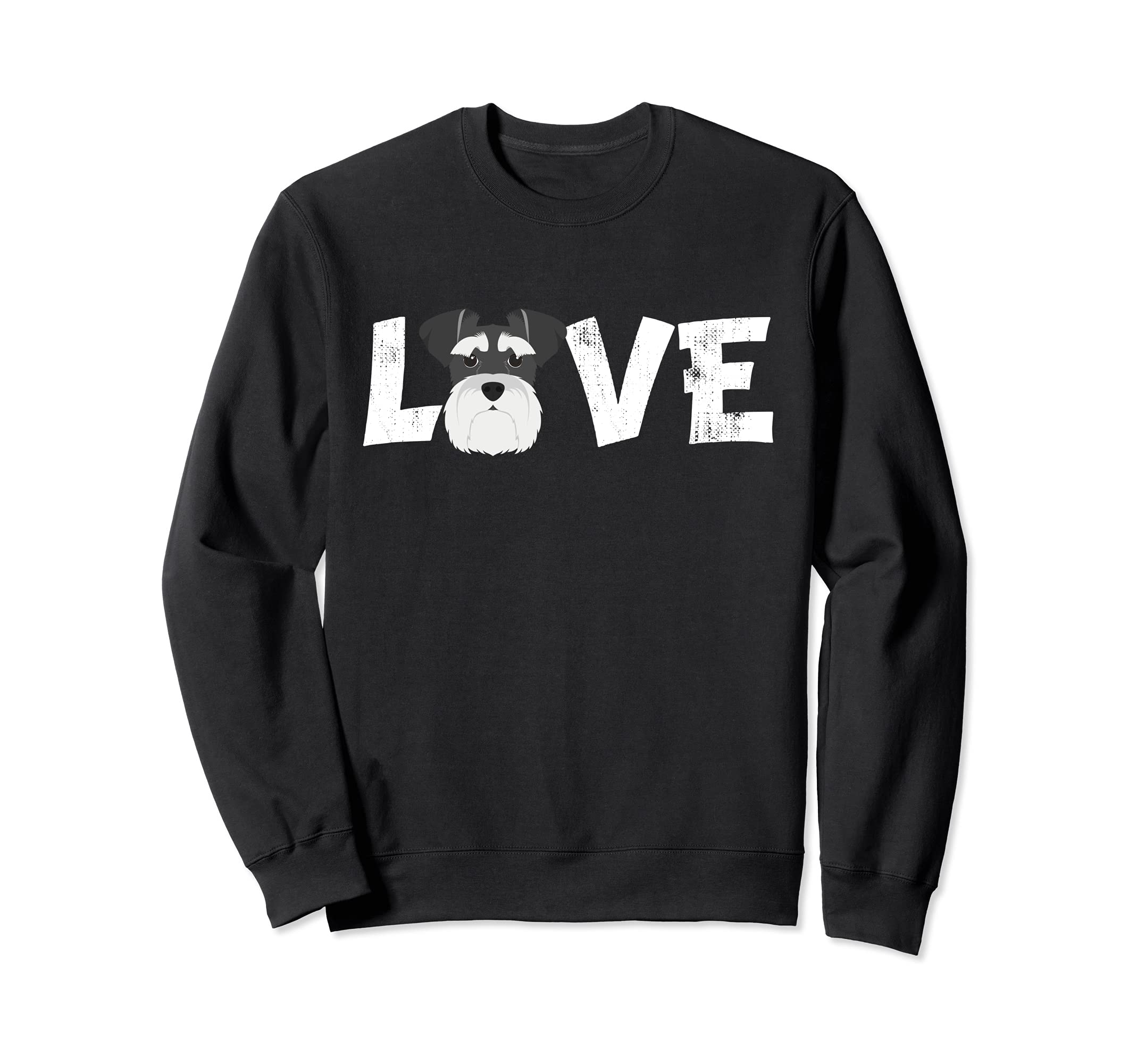 Dog Mom Dog Dad Minature Schnauzer Dog Pet Sweatshirt