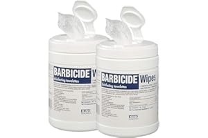 BARBICIDE Disinfecting Wipes - EPA-Registered Broad Spectrum Disinfectant wipes for Salon and Home | 160 Count (Pack of 2)