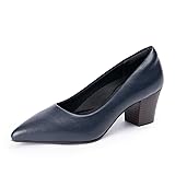 Cusolemore Blue Heels for Women with Arch