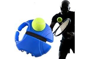 Tennis Trainer Rebound Ball for Self Practice, Solo Training Equipment, Bounce Back Tennis Ball, Tenni-s Training Equipment K