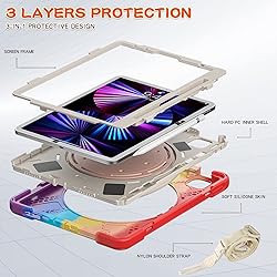 MEEgoodo Case for iPad Pro M2 12.9 Case