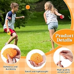 FRESHBALL 24 Pcs Kickball Dodgeballs 3.5 Inches