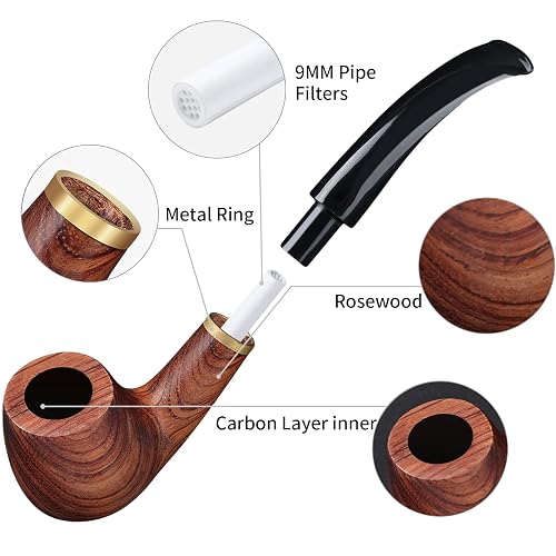 pipe tobacco dubai Yousef Redha Medwak Quality Dokha Smoking Pipe: Buy Online at Best Price in UAE Joyoldelf Tobacco Pipe, Handmade Rosewood