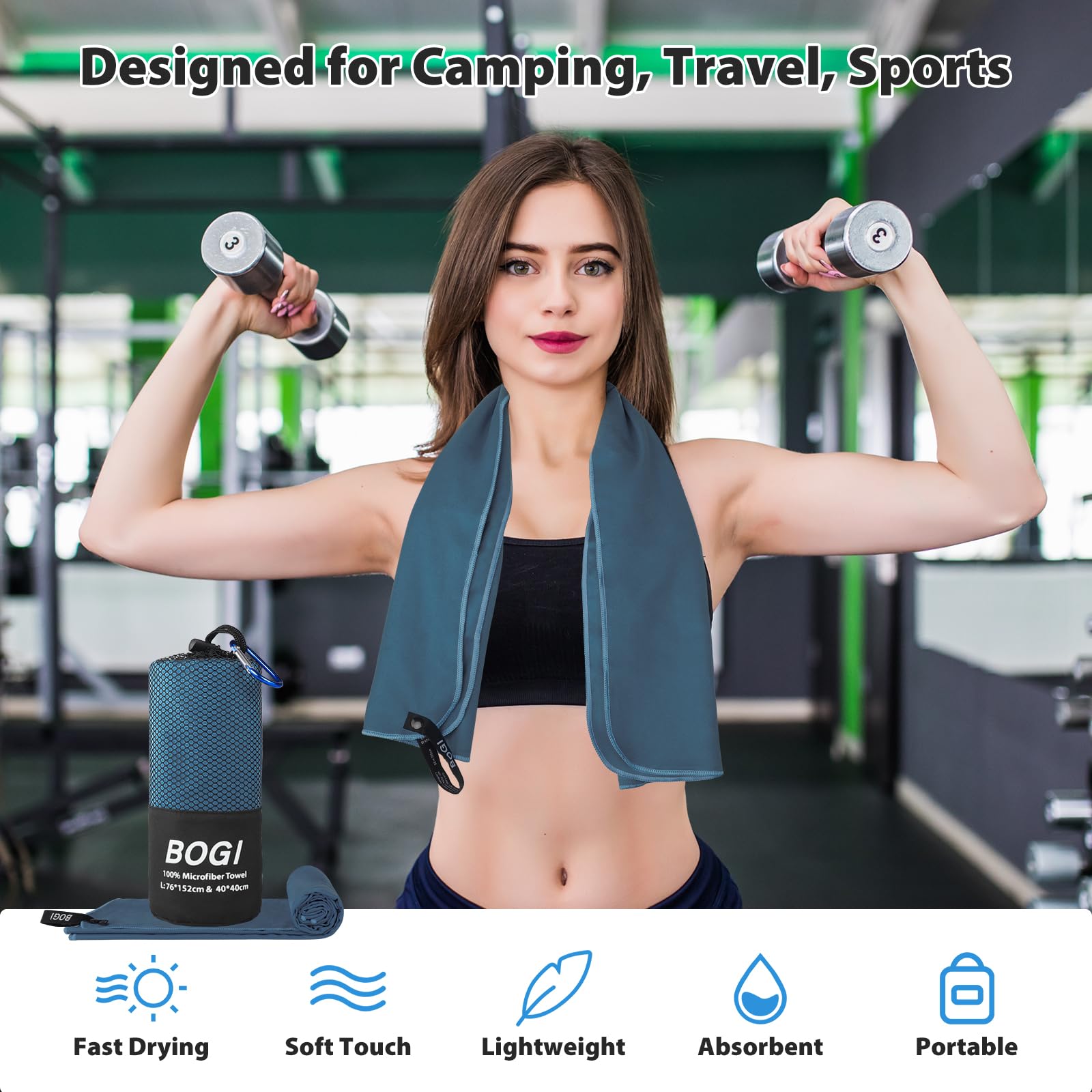 Microfiber Sports Towel