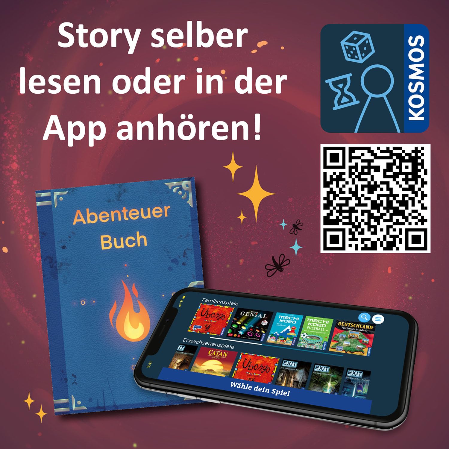 Kosmos Adventure Puzzle In den Tiefen des Vulkans, 258 Teile 5