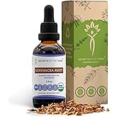 Echinacea Root USDA Organic Tincture | Alcohol-Free Extract, High-Potency Herbal Drops, Immune System Health | Made from 100% Certified Organic Echinacea Root (Echinacea Purpurea) 2 oz