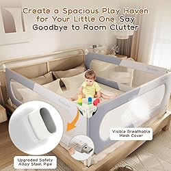 Newfinder Bed Rail for Toddlers - 74.8'' Toddler