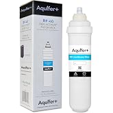 RF-40 Membrane Water Filter Replacement Cartridge Compatible with Brondell Circle RC100 Under Sink Reverse Osmosis Filtration System, Lasts 24 Months 1-Pack