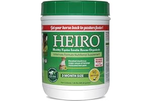Heiro Healthy Equine Horse Insulin Resistant Rescue Organicals 30, 40, 60, 90, or 180 Day Supply
