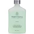 Truefitt & Hill Invigorating Bath & Shower Scrub, Jojoba Beads for Natural Exfoliation, Vitamin E for Moisture Revitalization, Rosemary and Mint Fragrance - 12.3 oz.