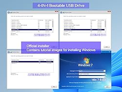 64GB - Bootable Windows 11/10 / 8.1/7, USB Driver