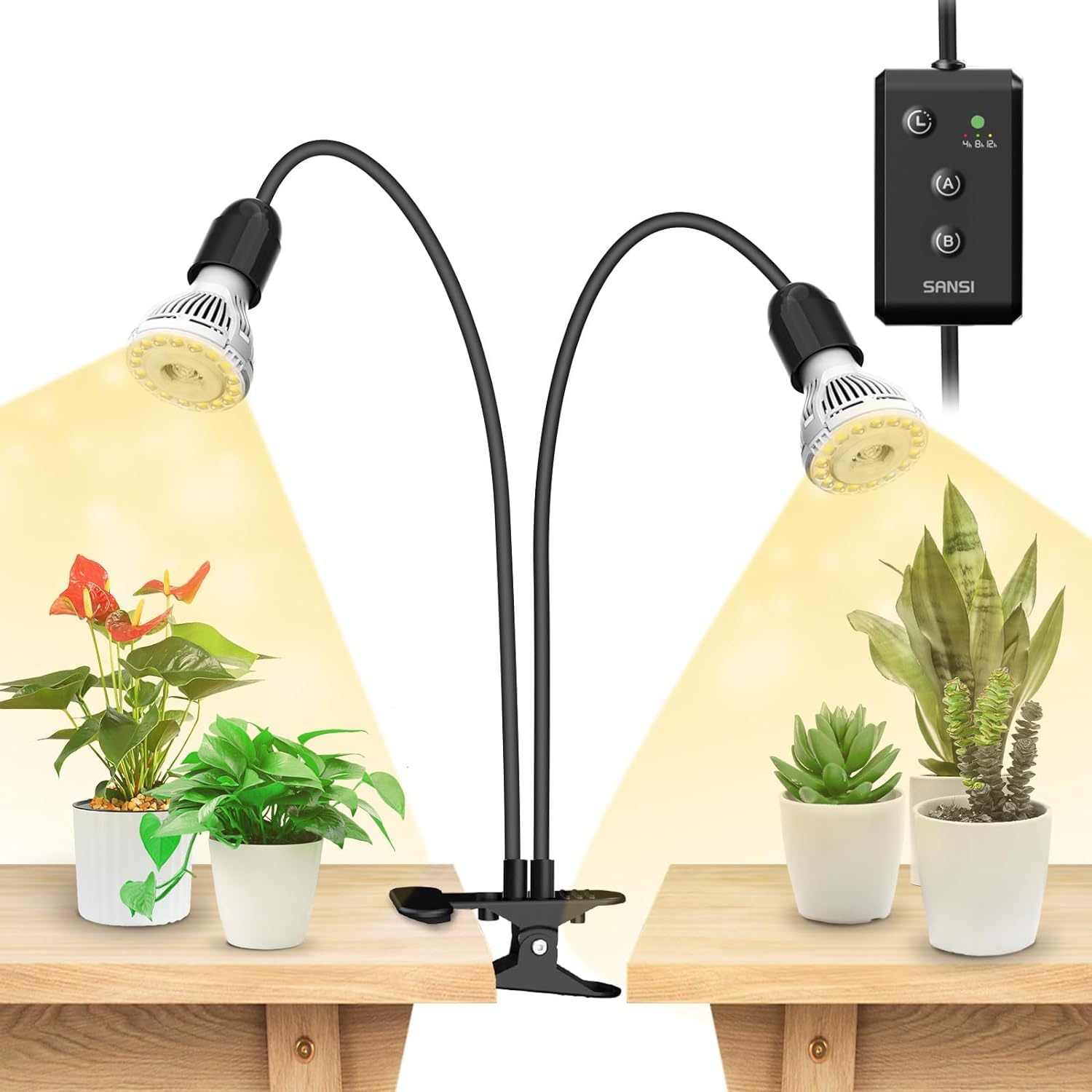 Dual adjustable gooseneck design