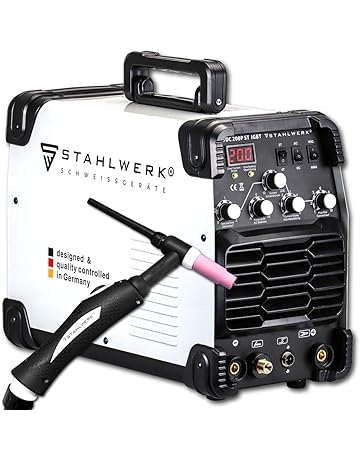 Acero de AC/DC Wig 200 ST IGBT Pulso – Combinado sudor dispositivo con 200