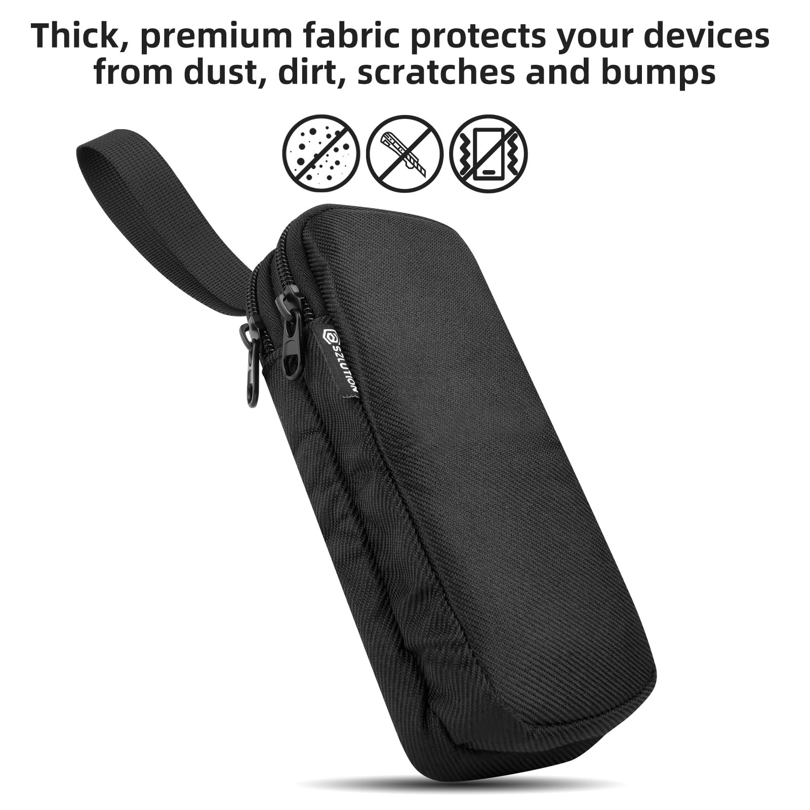 Travel Case for Google Chromecast, Fire TV 4K Ultra HD, Roku Streaming Stick Remote Controller - Portable Storage for Smart TV Accessories (Case Only)