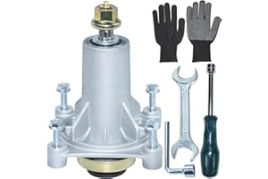 NICHEFLAG 587819701 Spindle Assembly Kit Pre-Greased Replaces 187281, 187292, 532187292 Spindle Assembly 21549012, 532187281, 532192870, 532192872, 587253301, 587125401 for 42" 46" 48" 54" Decks