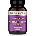 Dr. Mercola Quercetin & Pterostilbene Advanced Dietary Supplement, 30 Servings (60 Capsules), Supports Lung and Immune Health