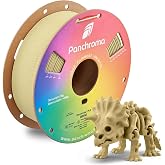 Polymaker Panchroma PLA Filament 1.75mm, 1kg, Beige | High Speed 3D Filament Fits Most FDM Printers, Up to 500mm/s, Easy&amp;Clog-Free, Neatly Wound, &plusmn;0.02mm, Offering High Strength