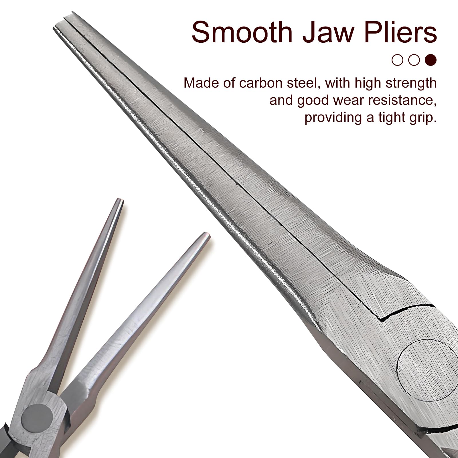 Acrylic UV Gel Tips Sculpting Tweezers Clip Nail Pincher Tool Kit, Stainless Steel Nail Shaping Nippers C Curve Nail Art Tools for Manicure and Pedicure - Image 4