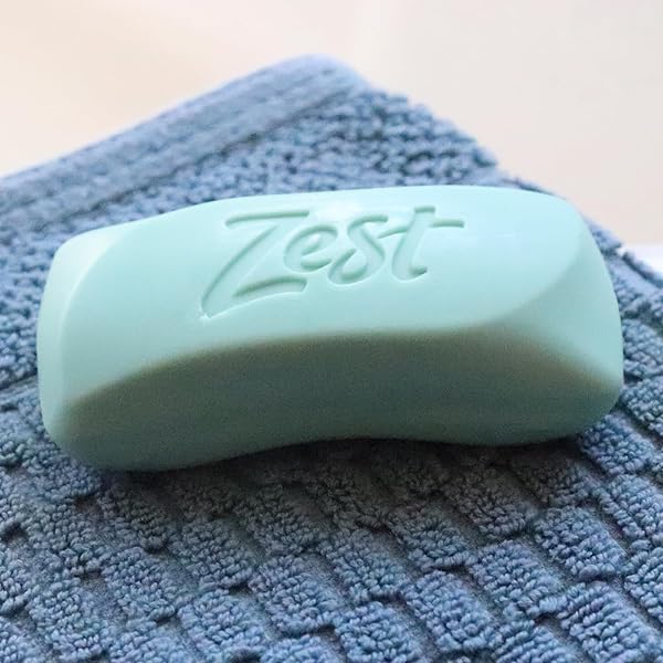 ZEST BAR SOAP – ENRICHED WITH VITAMIN E – MOISTURIZING BODY SOAP – GENTLE SOAP – PARABEN-FREE SOAP BAR – SUITABLE FOR ALL SKIN TYPES – AQUA – 16 PC