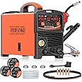FEIFANKE 250A MIG Welder 110V/220V, 8 in 1 Synergic Control Gas MIG/Gasless Flux Core MIG/Single Pulse MIG/Lift TIG/Stick/2T 4T Spot/Aluminum Welding Machine with Solid Core Flux Core Aluminum Wire