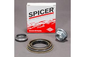 NATIONAL DRIVETRAIN DANA 35 REAR PINION NUT SEAL CRUSH SLEEVE KIT - COMPATIBLE WITH JEEP XJ MJ ZJ YJ TJ